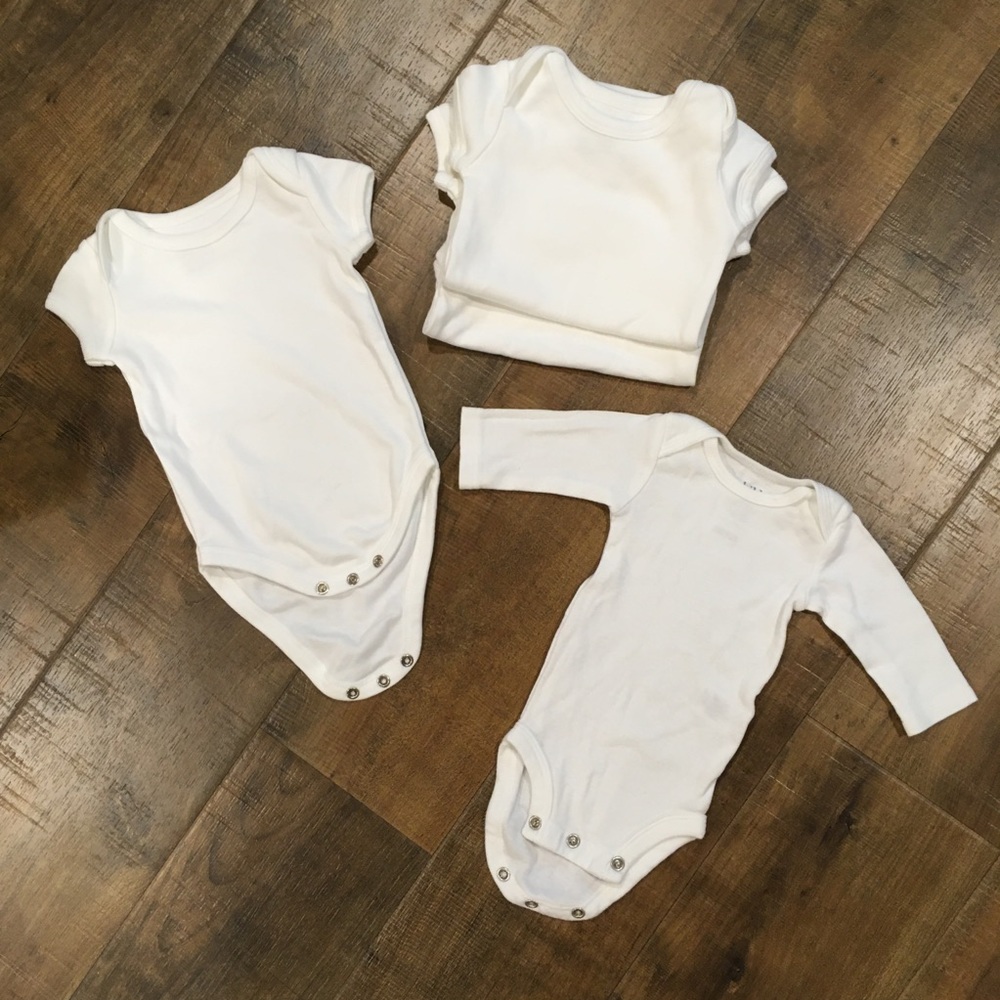 Pact Organic Basic Bodysuit Bundle - NWOT